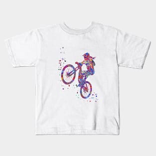 Mountain biking Kids T-Shirt